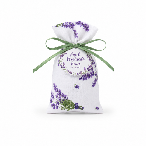 Marturii botez saculeti cu lavanda - mod. 63