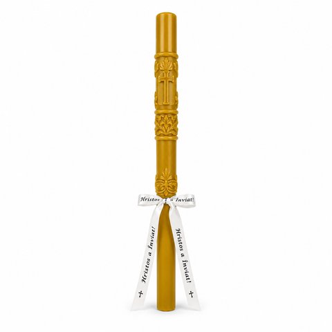 Lumanare din ceara Inviere - mod. strugure 60/4 cm
