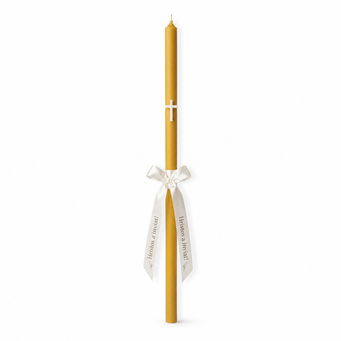 Lumanare ceara Inviere - dreapta 60/3,5 cm