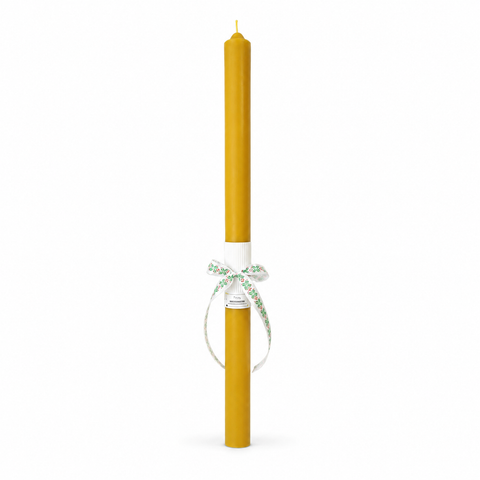 Lumanari din ceara cununie botez - drepte 90/5 cm