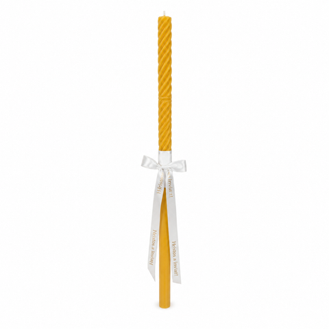 Lumanare din ceara Inviere-sculptata 90/3,8 cm