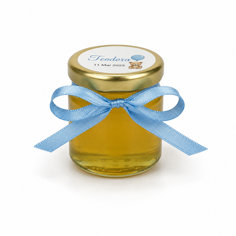 Marturii botez borcanele miere - mod. 73