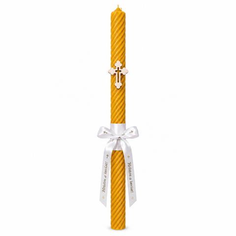 Lumanare ceara Inviere - spirala 120/4.5 cm