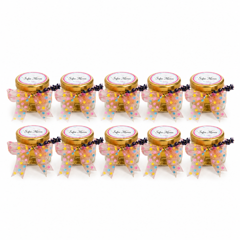 Marturii botez borcanel miere 40 ml - model 2