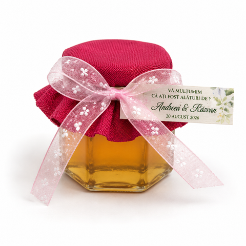 Marturii borcanel miere hexagonal 45 ml - mod. 40