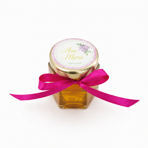 Marturii botez borcanel miere 47 ml - mod. 5