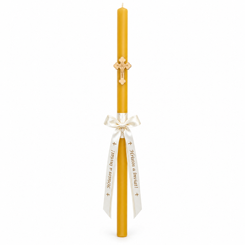 Lumanare ceara Inviere - dreapta 90/4 cm