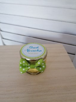 Marturii botez borcanel miere 30 ml - mod. 26