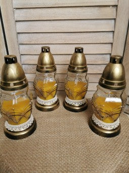 Candela ceara de albine Inviere - mod. 1