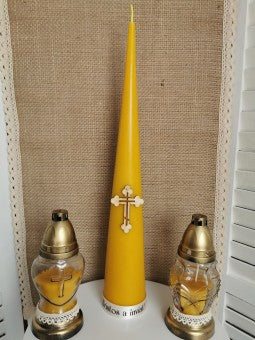 Candela ceara de albine Inviere - mod. 1