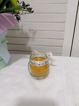 Candeluta Inviere din ceara - mod. 4