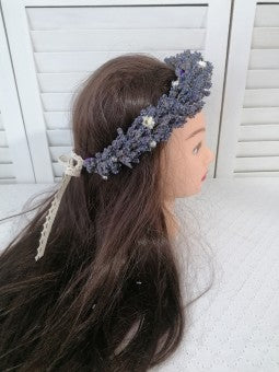 Coronita flori uscate - mod. Lavanda