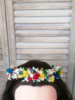 Coronita flori uscate - mod. Traditional