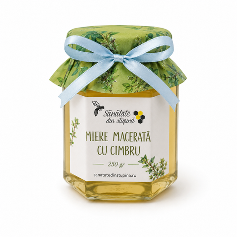 Miere macerata cu cimbru 250 gr