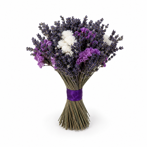 Buchet nasa - mod. Bumbac si lavanda