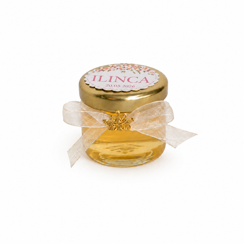 Marturii botez borcanel miere 30 ml - mod. 11