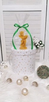 Ingeras cu torta - lumanare din ceara