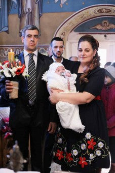 Lumanare ceara botez - mod. Naberius