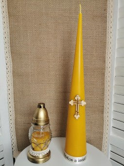 Lumanare din ceara conica 50 cm