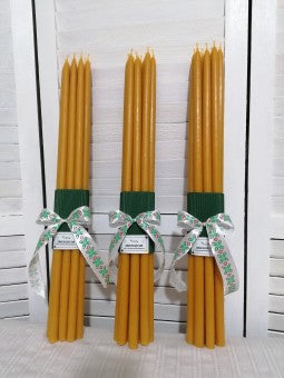 Lumanare din ceara pentru Inviere 50/1,5 cm