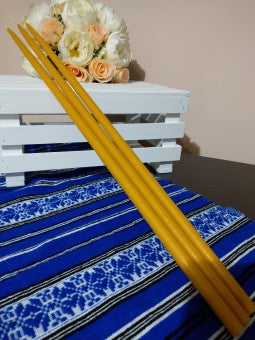 Lumanare din ceara pentru Inviere 60/1,5 cm