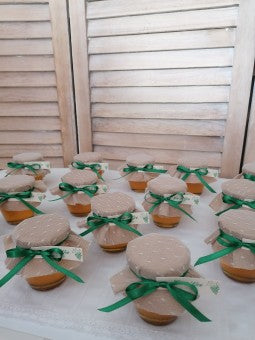 Marturii borcanel cu miere amfora 150 gr - mod. 24