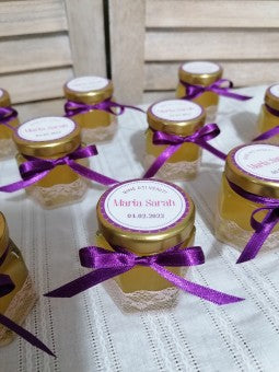 Marturii botez borcanel miere 45 ml - mod. 6