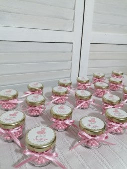Marturii botez bombonele roz - mod 22
