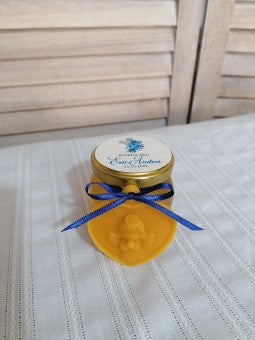 Marturii botez borcanel miere 150 gr cu ingeras