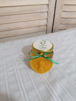 Marturii botez borcanel miere 150 gr cu ingeras