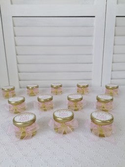 Marturii botez borcanel miere 30 ml - mod. 11