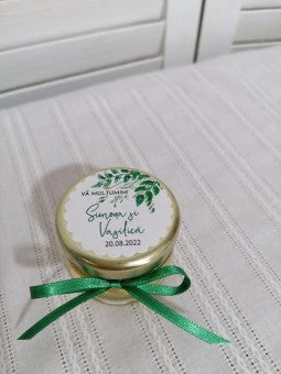 Marturii nunta borcanel miere 30 ml - mod. 48