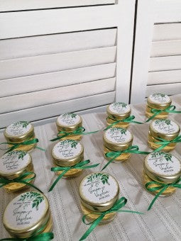 Marturii nunta borcanel miere 30 ml - mod. 48