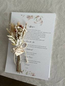 Marturii nunta buchet flori criogenate mod. 41