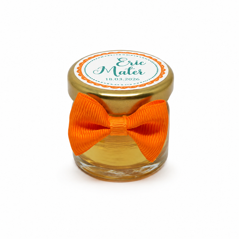 Marturii botez borcanel miere 30 ml - mod. 12