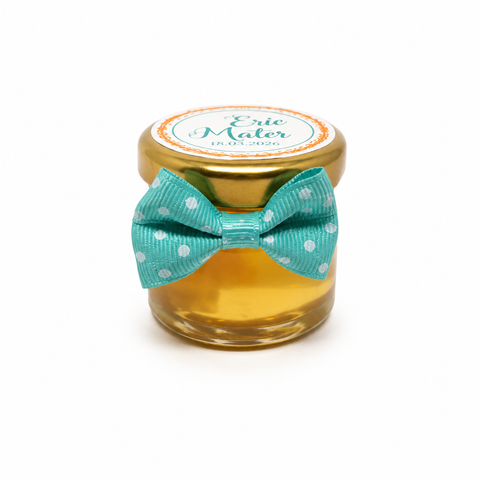 Marturii botez borcanel miere 30 ml - mod. 6