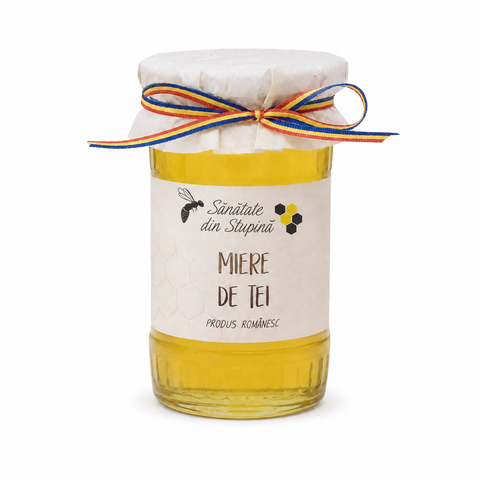 Miere de tei 450 gr - productie 2026